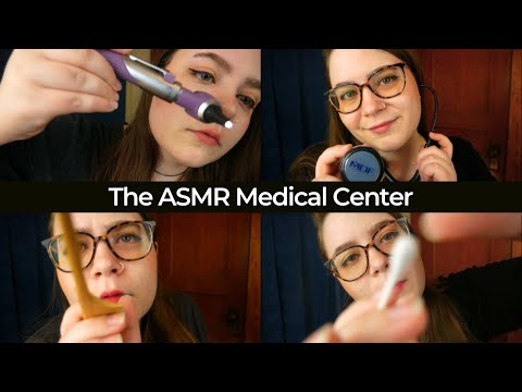 8 Medical Exams in 1 Video! (ENT Doctor, Eye Doctor, General Medicine, Dermatologist) 🩺 ASMR RP