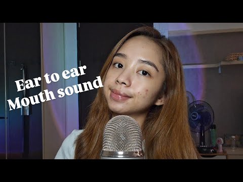 ASMR ear-to-ear mouth sounds (looped)