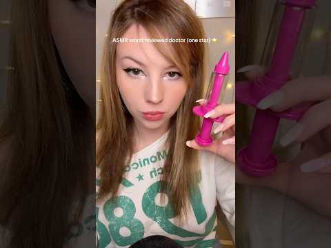 ASMR Chaotic Doctor😱Roleplay #asmr #asmrpersonalattention #tingles