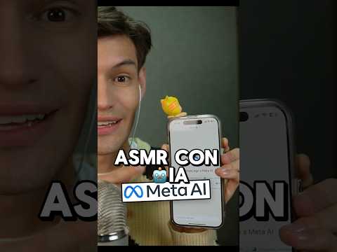 INTELIGENCIA ARTIFICIAL ME DICE QUE ASMR HACER #asmr #shorts #asmrvideo #ai