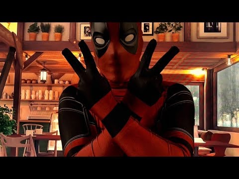 Fast ASMR Cranial Nerve Exam | Deadpool Style