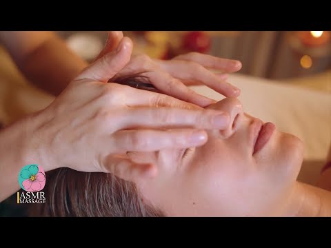 Tranquil ASMR Massage with Brushing Sounds