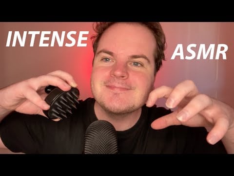 INTENSE FAST & AGGRESSIVE ASMR MIC SCRATCHING + BRAIN SCRATCHER