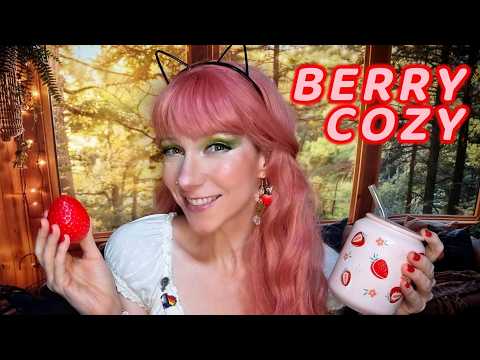 ASMR Strawberry Comfort 🍓 Personal Attention & Stress Relief