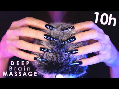 [10h ASMR] Deep Brain Massage 😴 99.99% of You Will Fall Alsleep - 4k (No Talking)