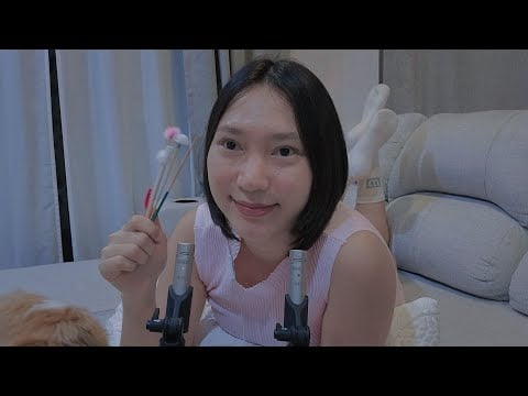 ASMR Ear Cleaning From Ear To Ear แคะหูทีละข้าง 🦻