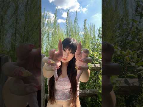 Outdoor ASMR Visuals #asmr #tingles #sleep #handmovements #outside