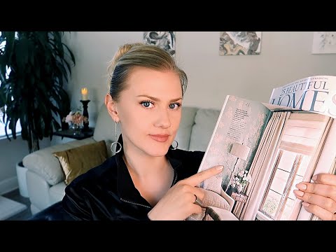 Designer Tips ASMR | | Soft Spoken | | Magazine Page Flipping