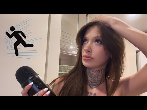 [türkçe asmr] saçıma her dokunduğumda benden kaçıyorsun 😡