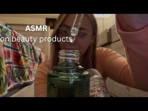 ASMR on beauty products