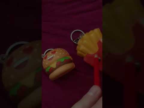 asmr pampering burger and fries