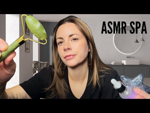 ASMR | Realistic Spa Facial Roleplay 🧖‍♀️ (Relaxing Triggers, Personal Attention)