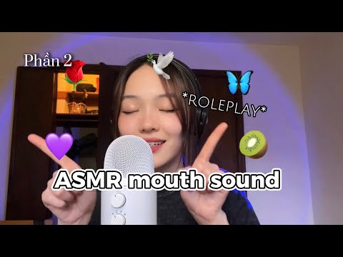 ASMR [roleplay] Tiệm Nail Salon!💜💅🏻💤 - sơn móng tay cho bạn bằng MOUTH SOUND… | Deadzonnne