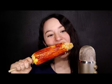 ASMR Español | COMIENDO ELOTE