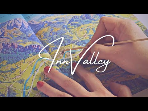 ASMR | Three Maps of one Valley (map tracing, soft spoken)