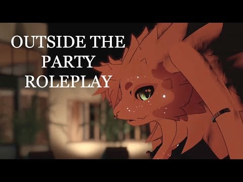 ASMR | Weird bunny girl finds you outside the party~ [Immersive roleplay/ Music next door ambience]