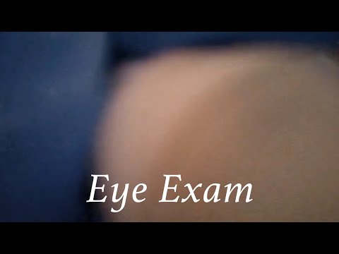 ASMR | 1 Minute Fast Eye Exam (Camera tapping)