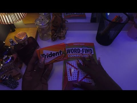 ASMR Word Search & Chewing Gum