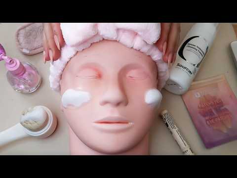 ASMR Tu as BESOIN d'un SOIN DU VISAGE !