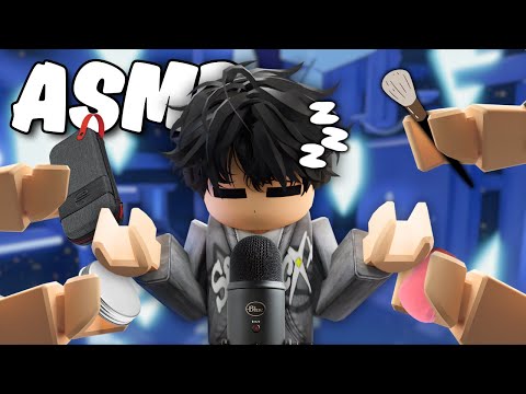 Roblox ASMR to fall asleep (brush, taps, squishies, lid clicks) 🐌💤