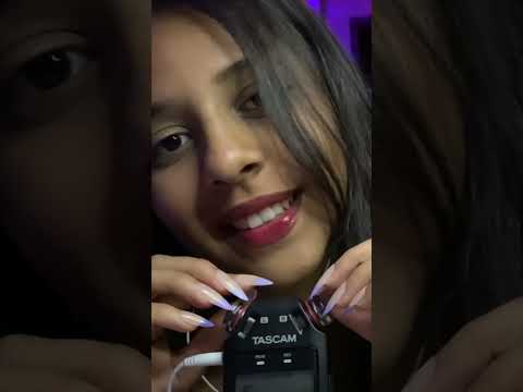 ASMR: tapping no tascam e sons de boca (tuc tuc, beijinhos)