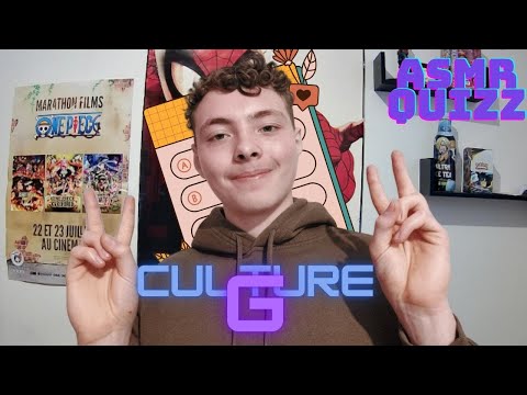 ASMR FR:⭐Quizz de culture générale⭐(je suis pas très fort)
