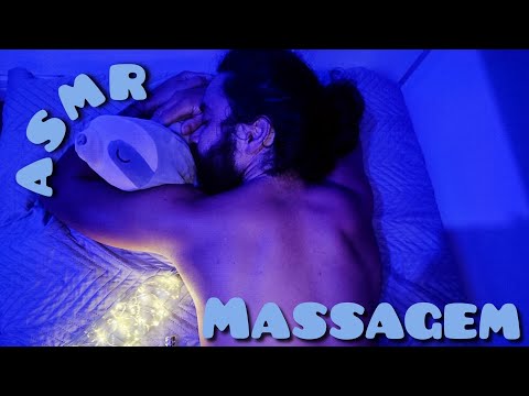 ASMR APLICADO - MASSAGEM - sons relaxantes.