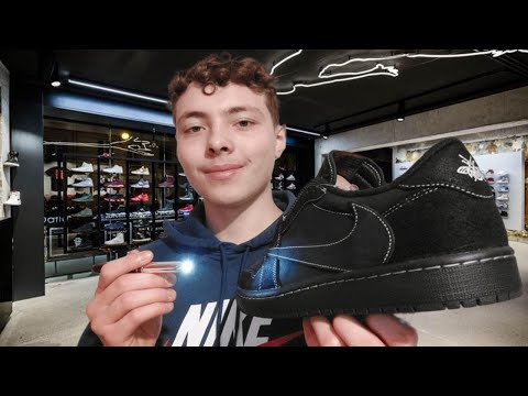 ASMR FR: Roleplay👻Je legit check ta AJ1 Travis👻(Black Phantom)