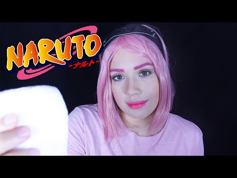 ASMR SAKURA Roleplay 🌺 Cuidando de você na Chuva -  Atenção pessoal , Naruto