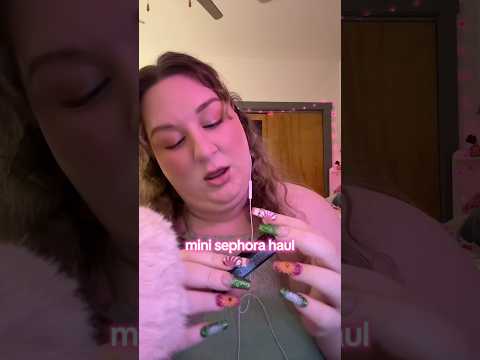 #asmr #haul #makeup #sephora