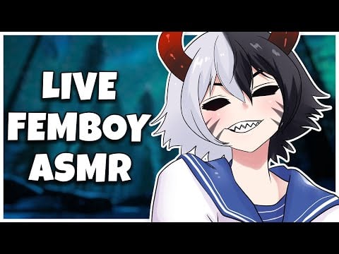 🎧 [3DIO] Live Femboy ASMR: Whispers Beneath the Aurora Forest 🌌🌲