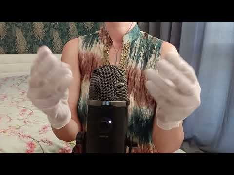 ASMR Pure Tingles:  White Gloves  (No Talking)