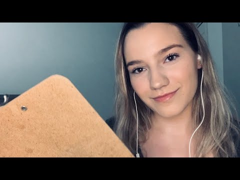 ASMR | Sketching you! | Drawing, pencil and eraser sounds |