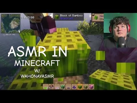 ASMR In Minecraft w/ WahonayASMR 💚✨