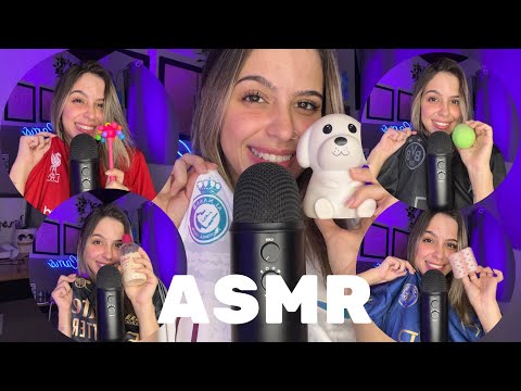 ESCOLHA SEU GATILHO E TIME FAVORITO NESSE ASMR ⚽️❤️