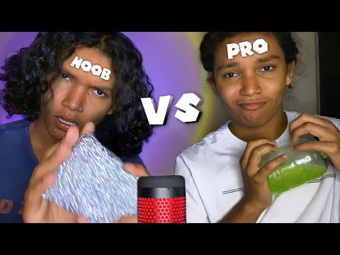 ASMR NOOB vs PRO ASMRTIST