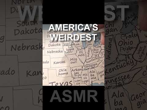 The Weirdest Americans Ever, From Every State #asmrfacts #asmrhistory #crazypeoples