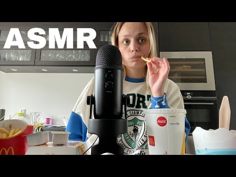 ASMR McDonald’s Mukbang