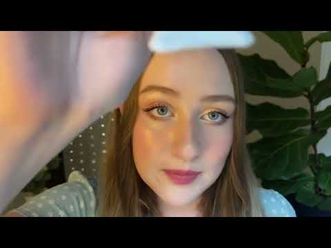 *one minute asmr* spa skincare treatment