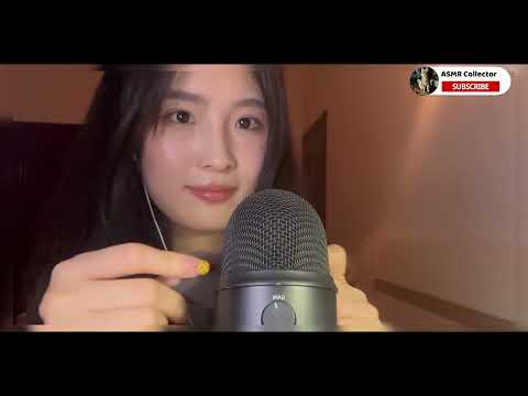 ASMR🎧｜Furious dual-channel ASMR | Different brushes brush the microphone left and right