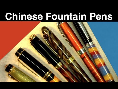 Chinese Fountain Pens - ASMR