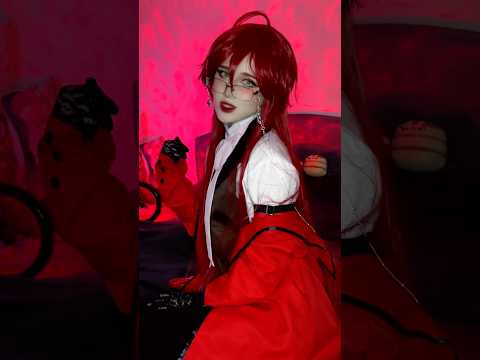More Grell ♡ #cosplay #grellsutcliff #grellcosplay #blackbutlercosplay #blackbutler