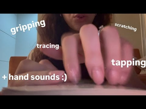 LOFI ASMR | fast & aggressive book triggers!