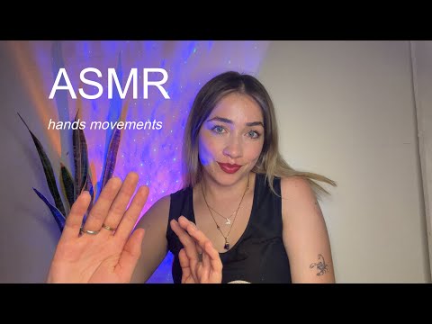 ASMR en español |Hands movements, visual & “toco tu carita” 