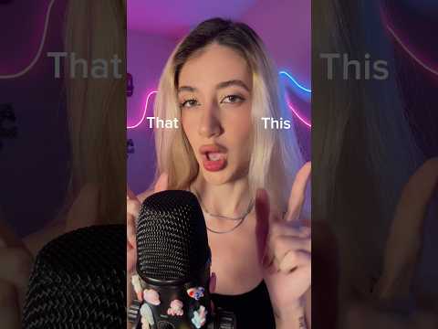 This or that ❤️ #asmr #shorts