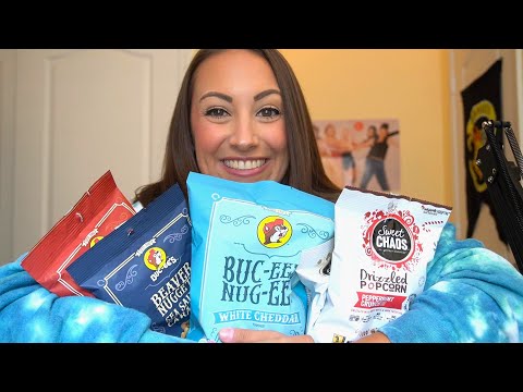 ASMR Trying Snacks From Buc-ee's & Dollar Tree