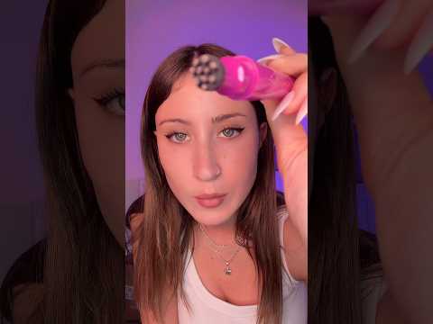 ASMR Drawing Freckles On Your Face #asmr #asmrvideo #asmrshorts