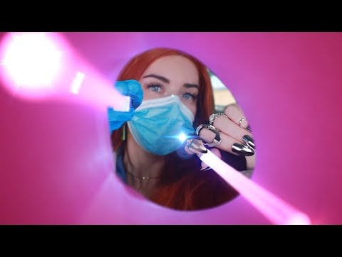 Fast + Chaotic ASMR ☢️📡 Alien Cooties Decontamination 👽⚡Area 51 Trespasser:  Haircut + Ear Cleaning