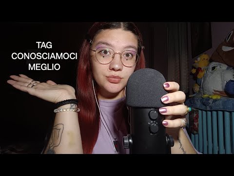 TAG CONOSCIAMOCI MEGLIO + TRIGGERS 😴💜 | ASMR ITA