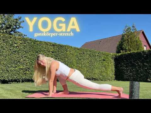 Ella.Fucila 💖 Entspannendes Outdoor-Yoga 🧘‍♀️ Ganzkörper-Dehnung & Flow